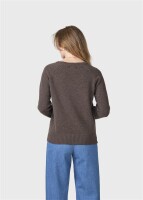 Klitmoller Collective Damen Pullover Nina knit Taupe
