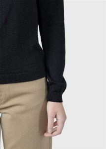 Klitmoller Collective Damen Pullover Basic Merino black
