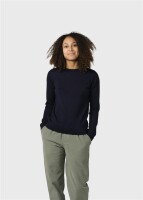 Klitmoller Collective Damen Pullover Basic Merino black