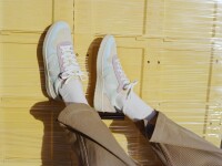 Veja Damen Schuhe V-10 Suede Jade White Multico