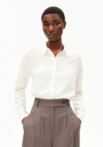 Armedangels Damen Bluse Larisaana LS off white