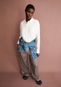 Armedangels Damen Bluse Larisaana LS off white