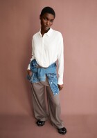 Armedangels Damen Bluse Larisaana LS off white