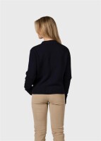 Klitmoller Collective Damen Cardigan Wilma knit navy