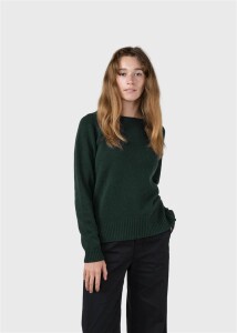 Klitmoller Collective Damen Pullover Nina knit Moss Green