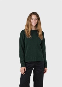 Klitmoller Collective Damen Pullover Nina knit Moss Green
