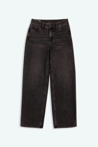 Kings of Indigo Damen Hose Joan Vilma Brown Black Worn