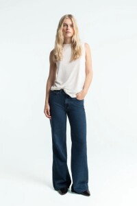 Kings of Indigo Damen Hose Jane Alex Dark Worn