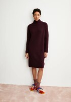 Armedangels Damen Strickleid Millaana Dark Cranberry
