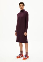 Armedangels Damen Strickleid Millaana Dark Cranberry