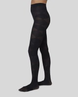 Swedish Stockings Damen Strumpfhose Rebecka Argyle Tights black