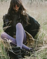 Swedish Stockings Strumpfhose Olivia Premium Dusty Purple