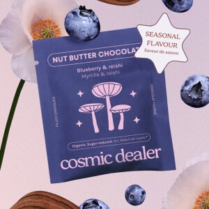 Cosmic Dealer Schokolade - Blueberry & Reishi 20g