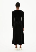 Armedangels Damen Kleid Adaaja Velvet black