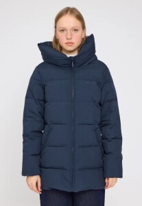 Mazine Damen Jacke Basic Mid Length Puffer Coat dark navy