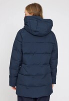 Mazine Damen Jacke Basic Mid Length Puffer Coat dark navy