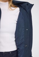 Mazine Damen Jacke Basic Mid Length Puffer Coat dark navy