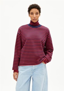 Armedangels Damen Pullover Frankaa Maarlen Stripe tinted...