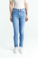 Kings of Indigo Damen Jeans Juno medium journey light used