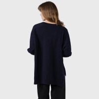 Klitmoller Collective Damen Pullover Cirkeline navy