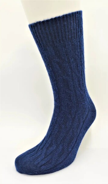 VNS Organic Kinder Socken 1513 Wolle navy