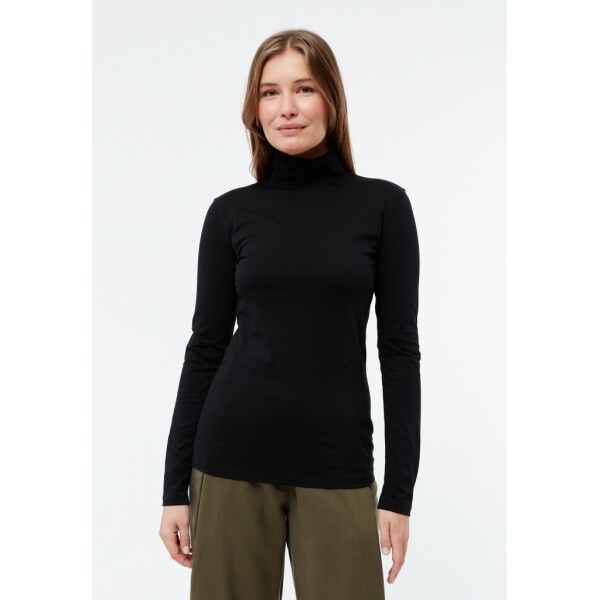 GIVN Damen Longsleeve Rollkragen GBVida black