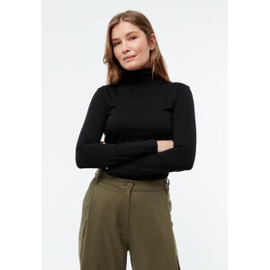 GIVN Damen Longsleeve Rollkragen GBVida black