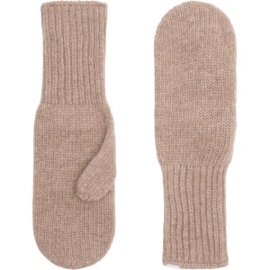 Klitmoller Collective Damen Handschuhe Mittens Knit Sand