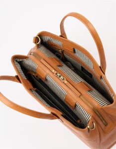 O My Bag Damen Handtasche Rita Wild Oak Soft Grain Leather
