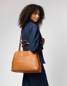 O My Bag Damen Handtasche Rita Wild Oak Soft Grain Leather