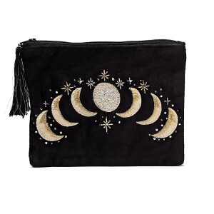 Phoenix Import Samtbeutel mit Reißverschluss...