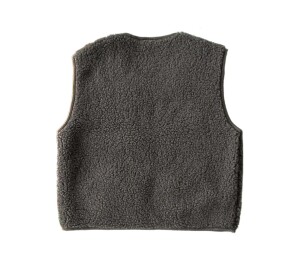 Alwero UNISEX Woll Weste POS anthracite