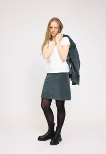 Mazine Damen Rock Corduroy Mini bottle