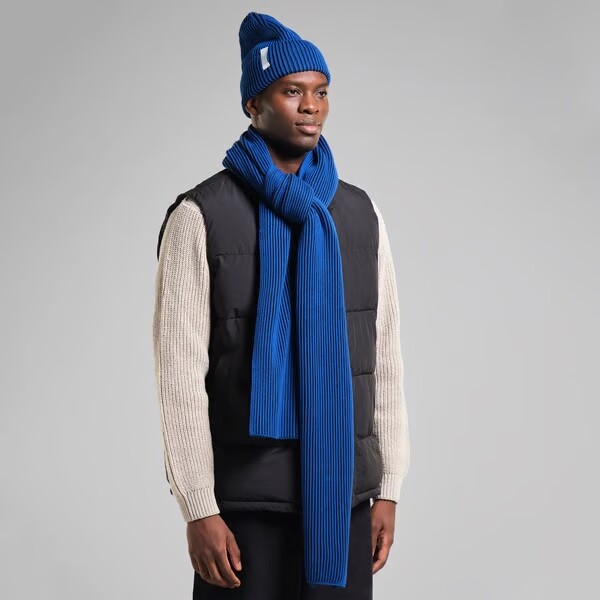 Dedicated Unisex Schal Norrfors Briche Black/Blue