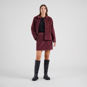 Dedicated Damen Rock Cord Majorna Fig Red