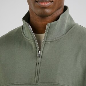Dedicated Herren Sweatshirt-Troyer Sandvalla Forest Green
