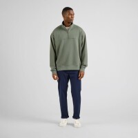 Dedicated Herren Sweatshirt-Troyer Sandvalla Forest Green