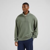 Dedicated Herren Sweatshirt-Troyer Sandvalla Forest Green