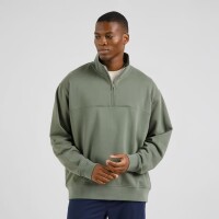 Dedicated Herren Sweatshirt-Troyer Sandvalla Forest Green