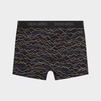 Dedicated Herren Boxershort Kalix Line Mountains Black