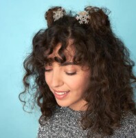 Coucou Suzette Haarklammer Schneeflocke Mini