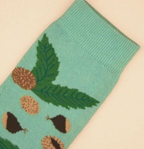 Coucou Suzette Unisex Socken Kastanie