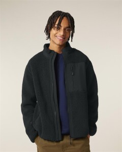 Stanley&Stella Unisex Jacke Brooker black