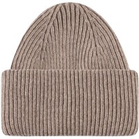 KnowledgeCotton UNISEX Mütze Wool Badge Beanie 2210005 kelp melange