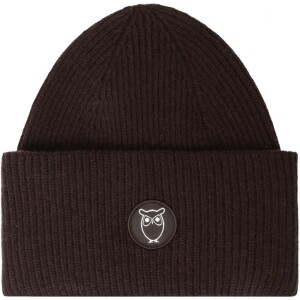 KnowledgeCotton UNISEX Mütze Wool Badge Beanie...