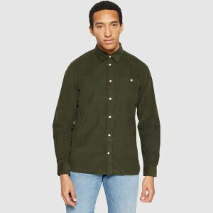 KnowledgeCotton Herren Hemd Dune regular corduroy 1090053...