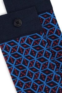 A-dam Unisex Socken Dice blue