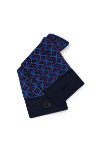 A-dam Unisex Socken Dice blue