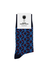 A-dam Unisex Socken Dice blue