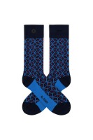 A-dam Unisex Socken Dice blue